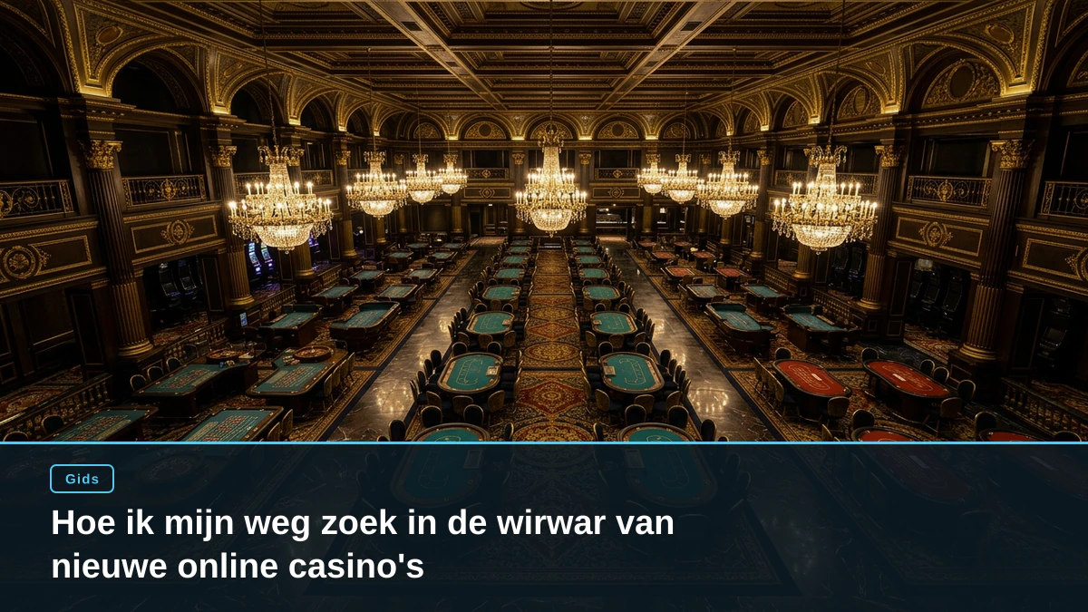 Hoe ik mijn weg zoek in de wirwar van nieuwe online casino's