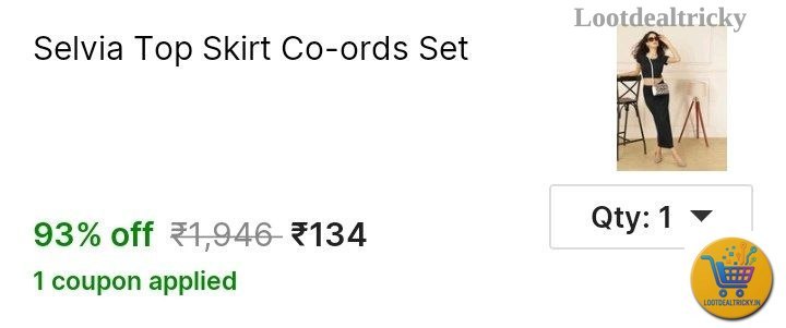 Grab Co Ord – Just ₹134 | Exclusive Sale Discount