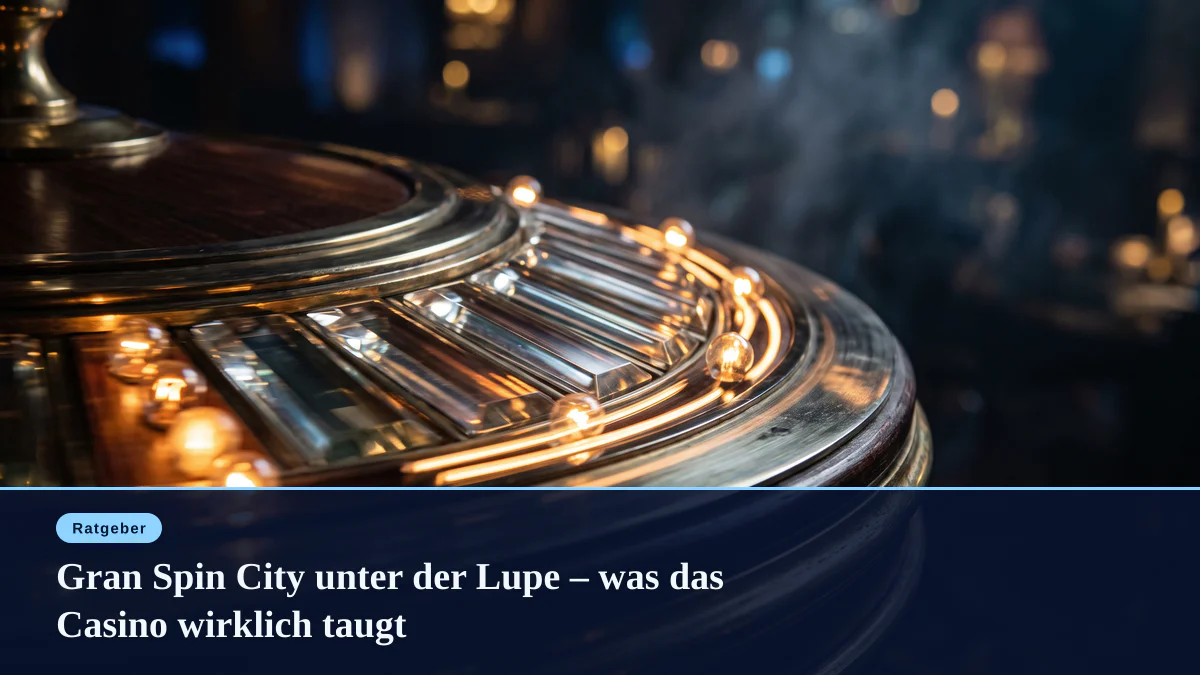 Gran Spin City unter der Lupe – was das Casino wirklich taugt