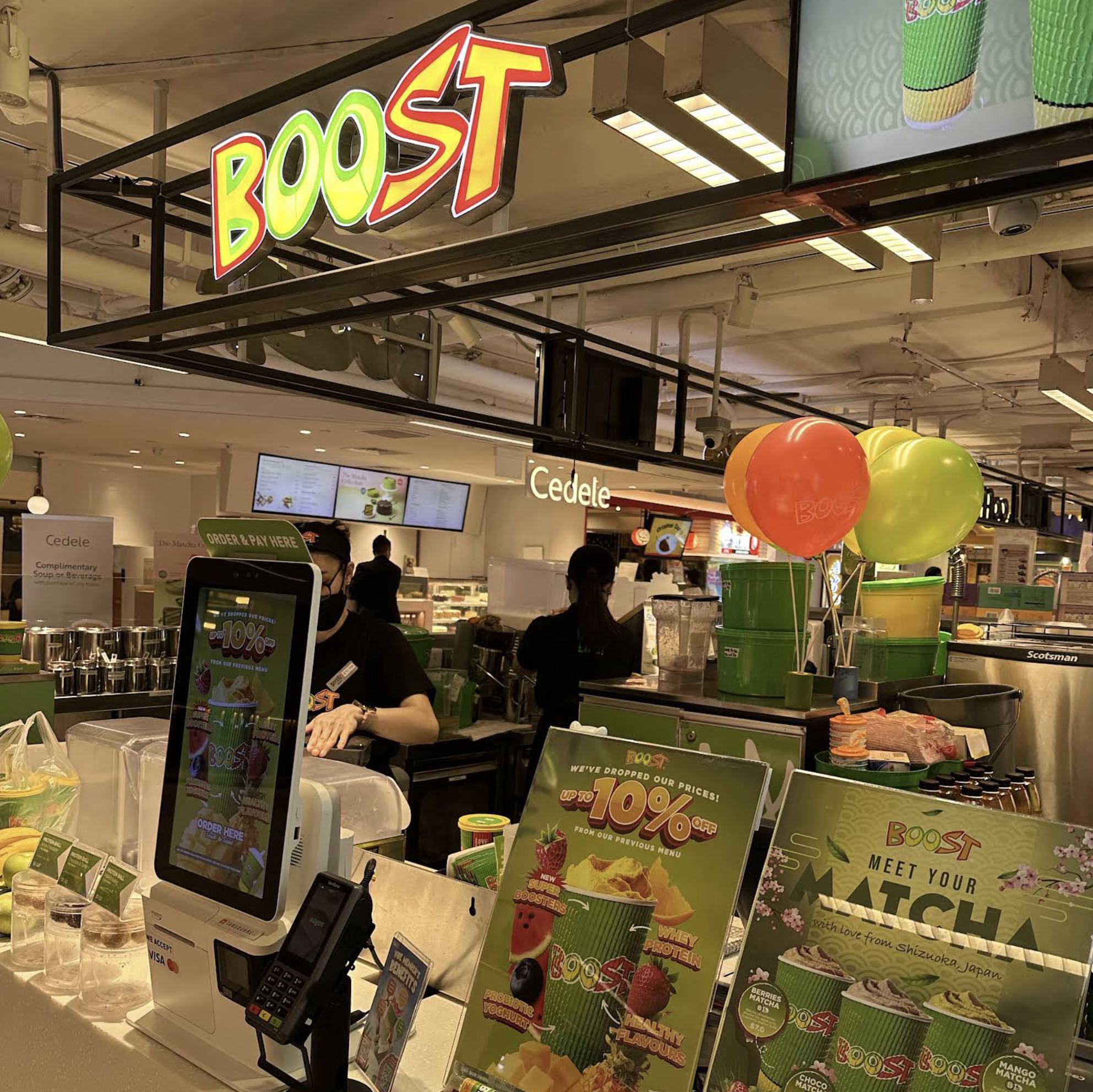 Boost Juice Bars Minions and Monsters collaboration drinks