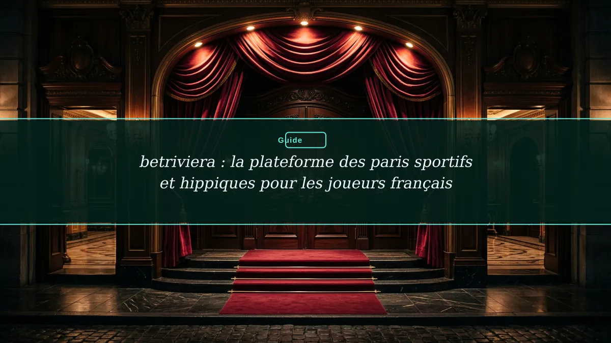 betriviera : la plateforme des paris sportifs et hippiques pour les joueurs français