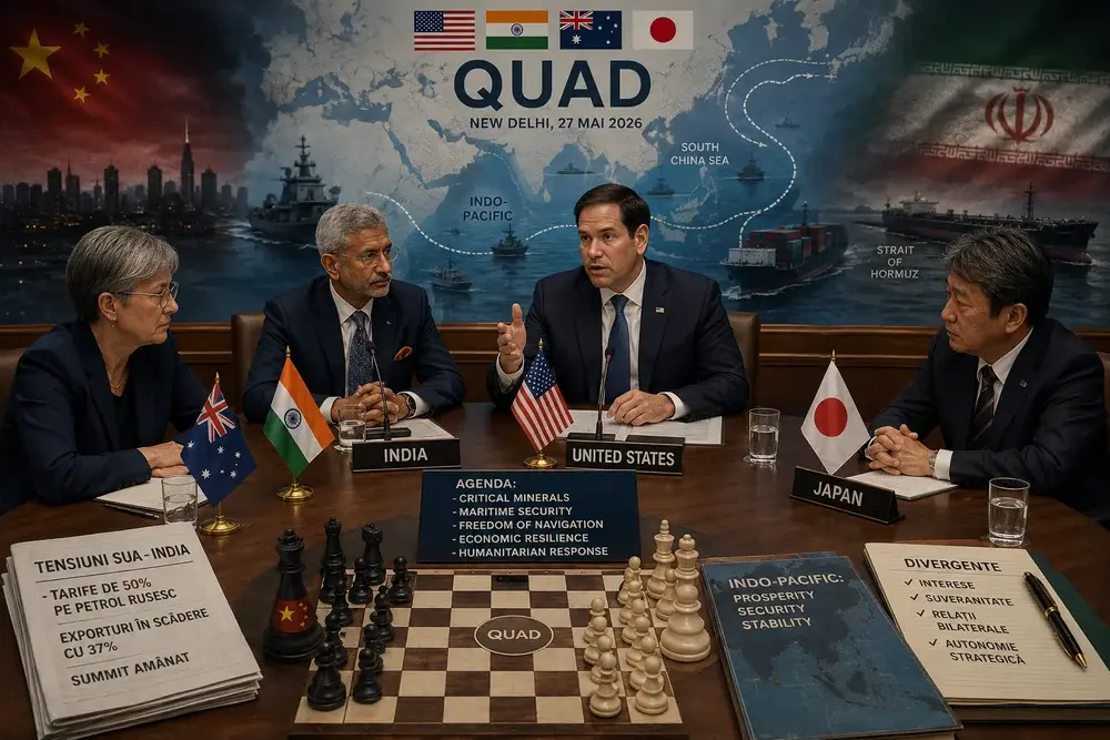 Quad-ul dezbinat: neîncredere strategică în Asia