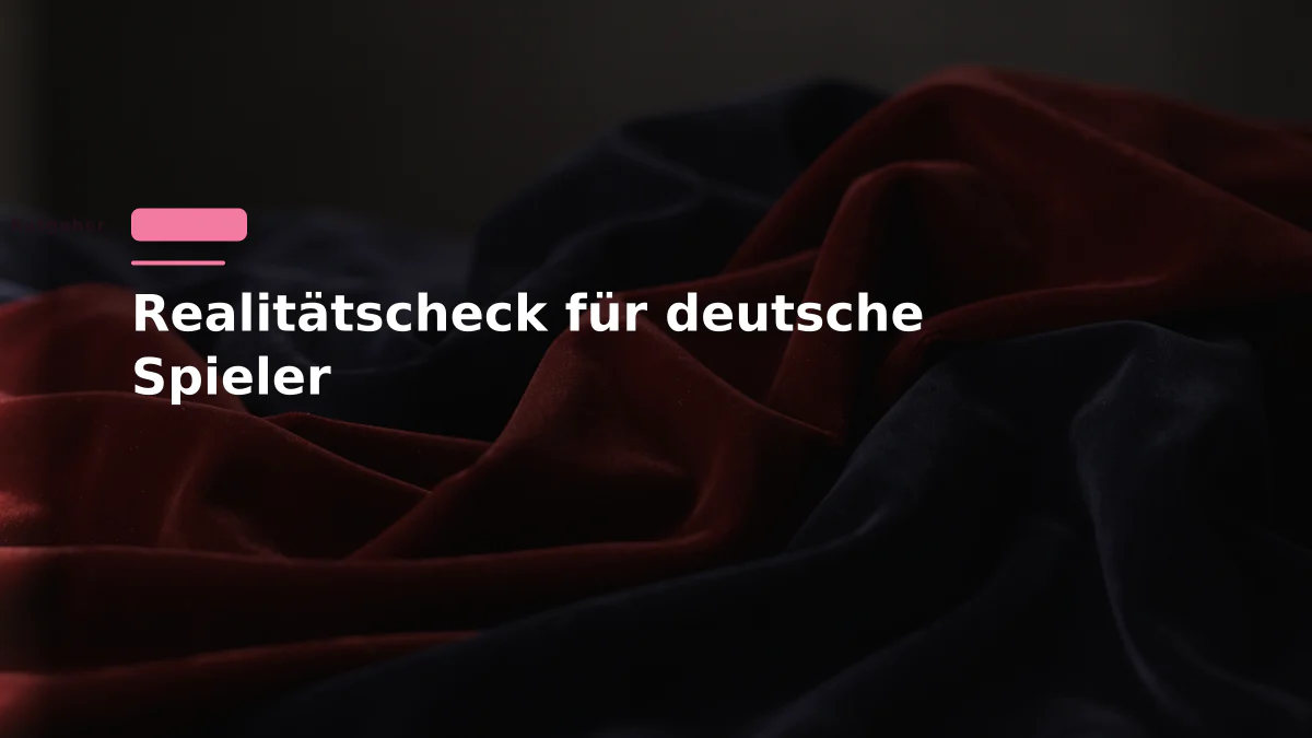 Realitätscheck für deutsche Spieler