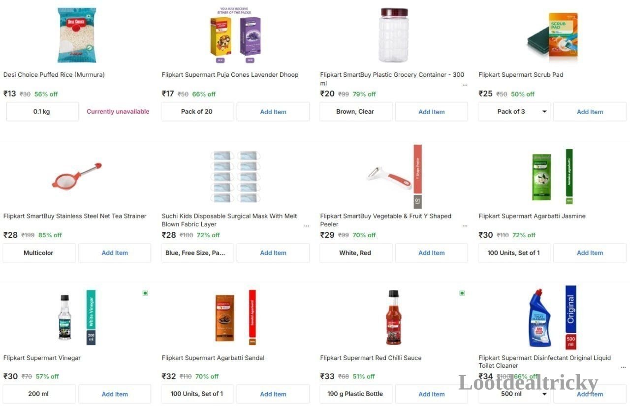 Flipkart Grocery Loot Offer Image
