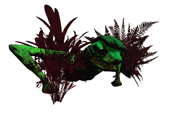 Bog Crawler With Plants