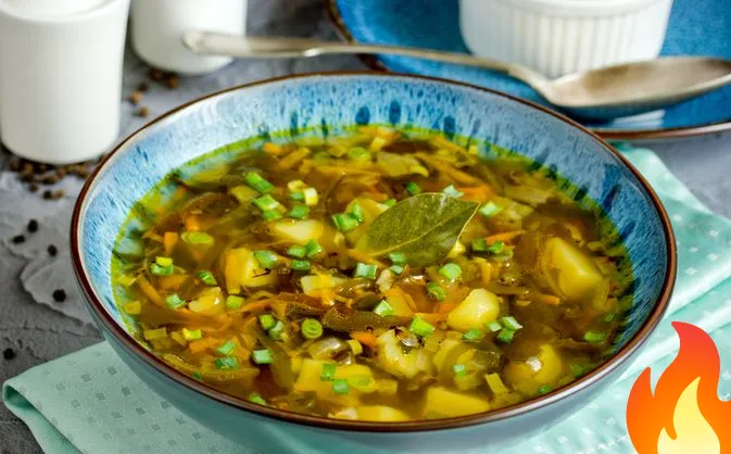 Постер Постная "уха" из морской капусты