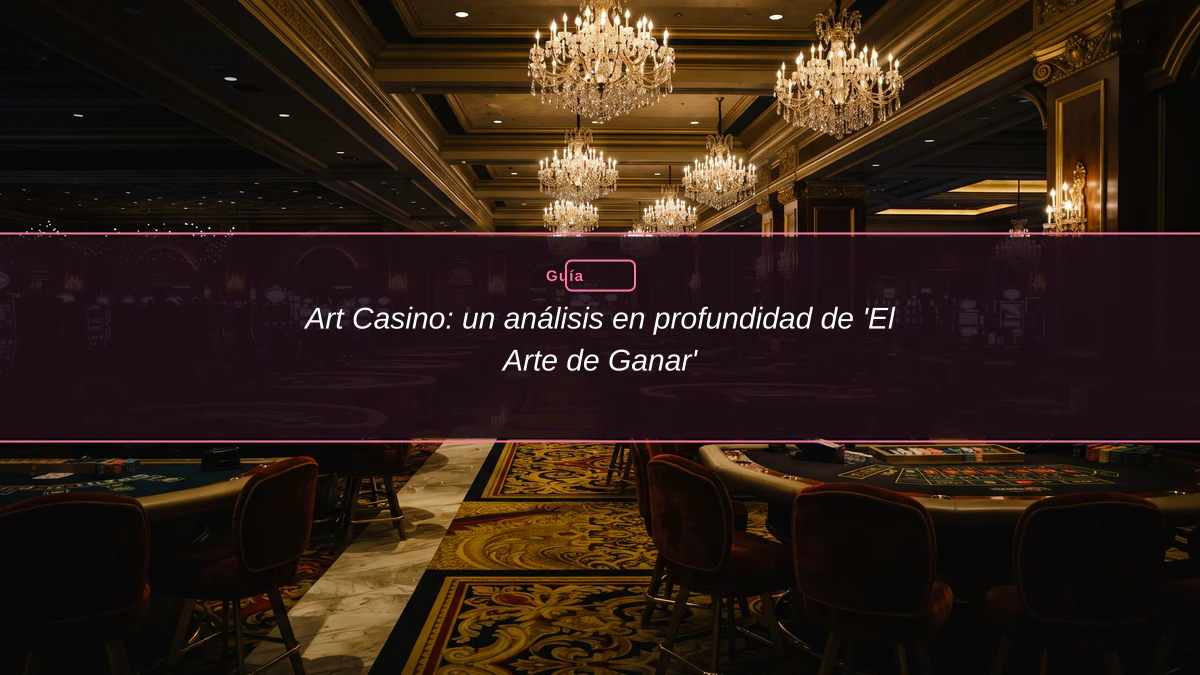 Art Casino: un análisis en profundidad de 'El Arte de Ganar'