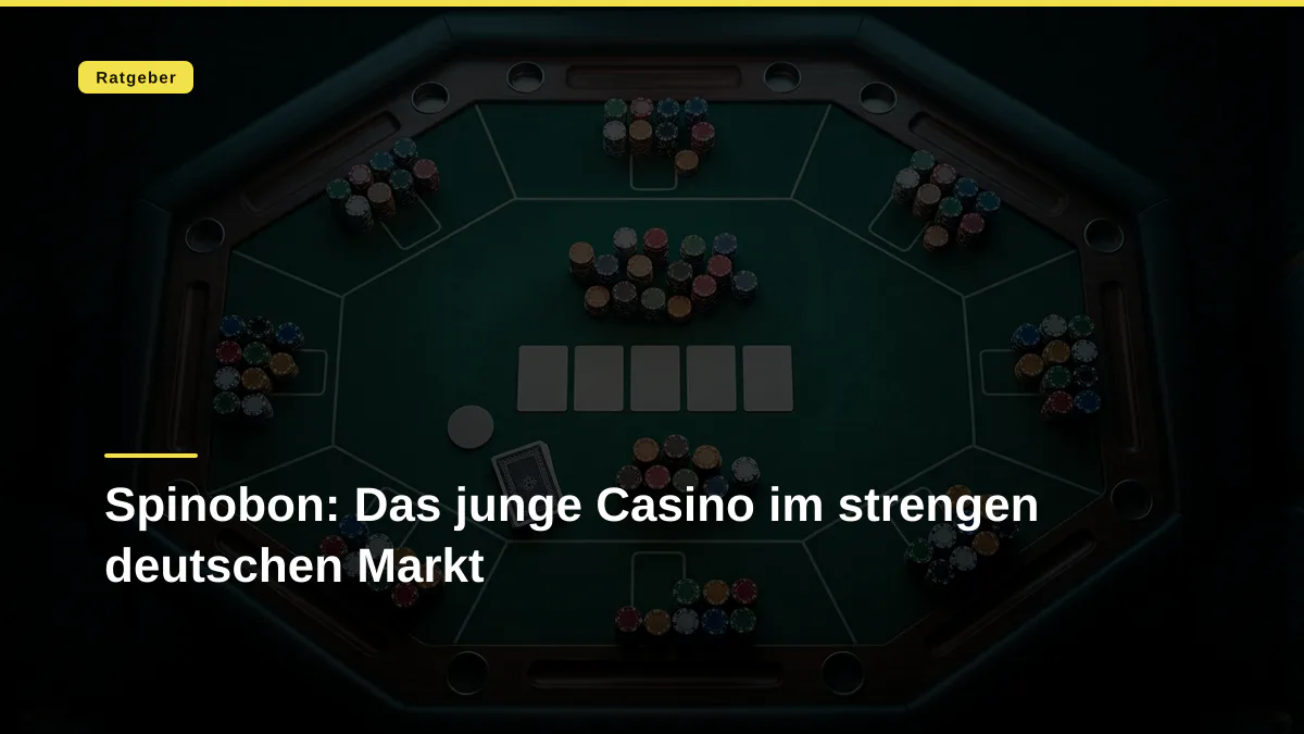 Spinobon: Das junge Casino im strengen deutschen Markt