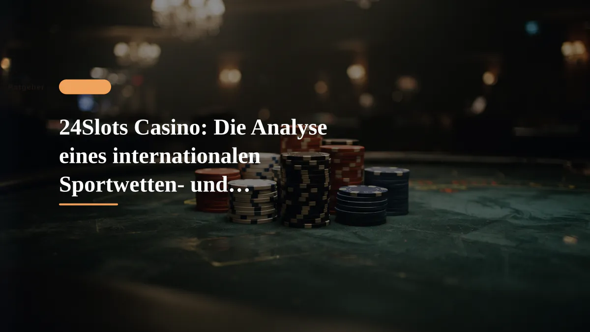 24Slots Casino: Die Analyse eines internationalen Sportwetten- und Casino-Anbieters