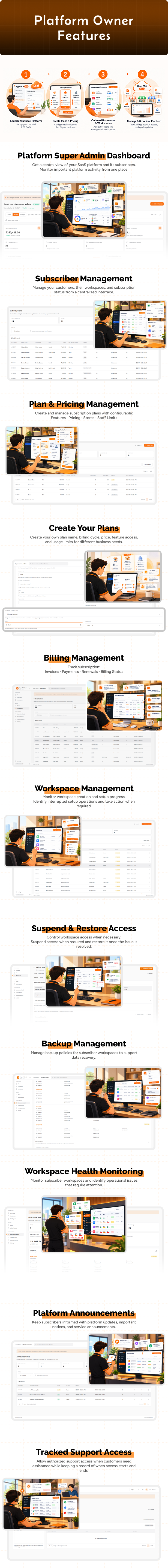 Platform owner features