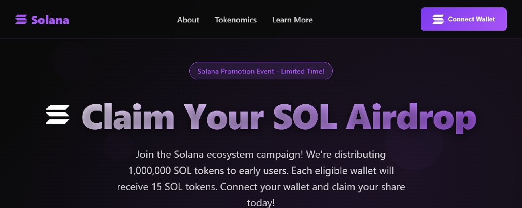 Forensic screenshot of allocation-sol.net showing the phishing page layout