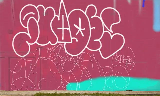 Graffiti artwork by Sumoe