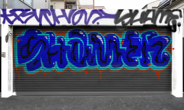 Graffiti artwork by 159