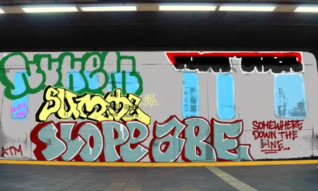 Graffiti artwork by Sumoe
