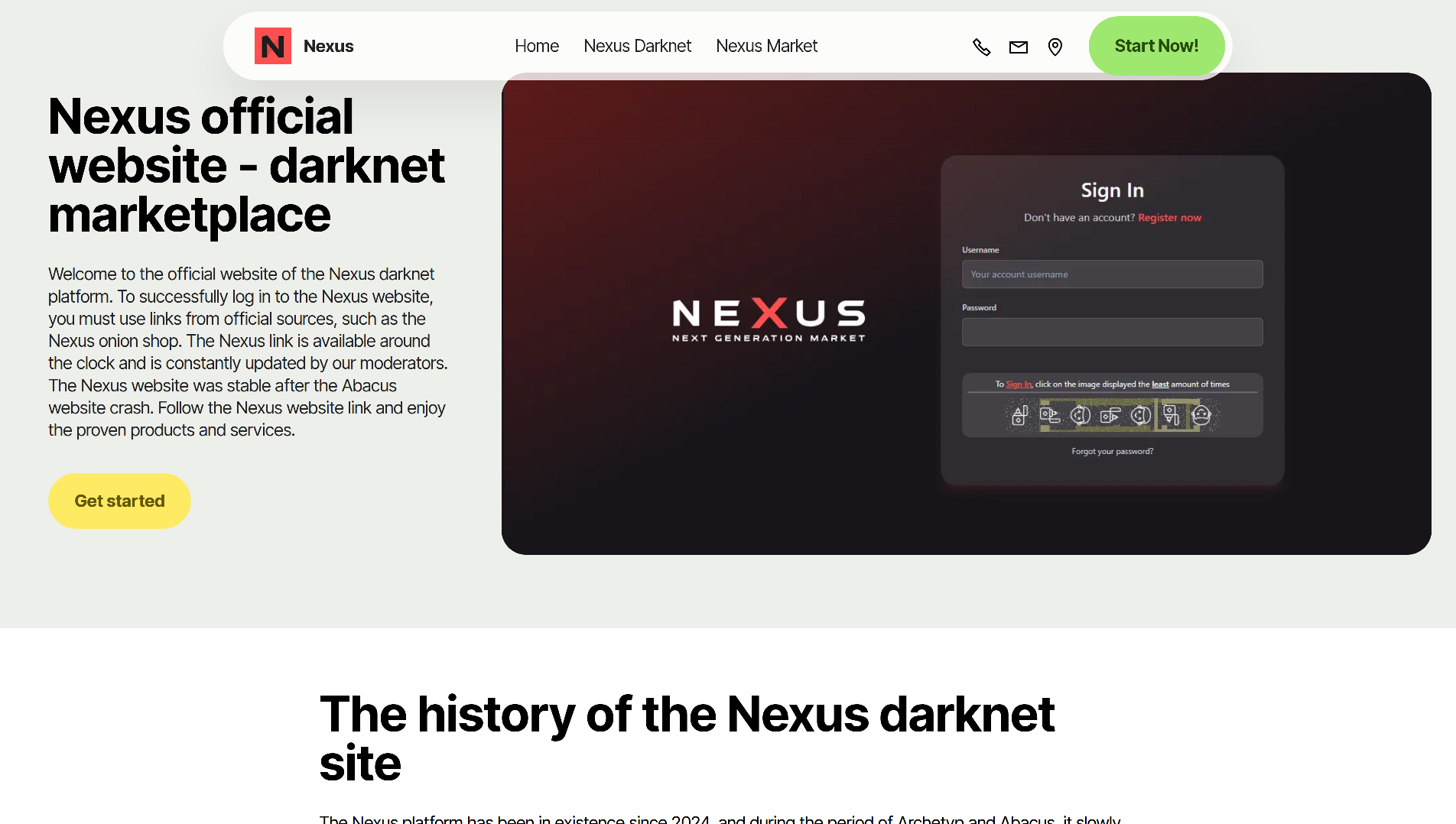 Stored capture of mirror-nexus.com