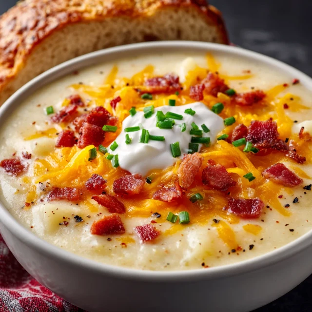 Loaded Baked Potato Soup – Ultimate Comfort in a Bowl!