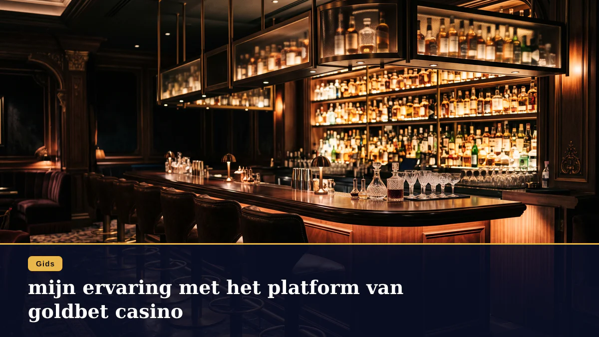 mijn ervaring met het platform van goldbet casino