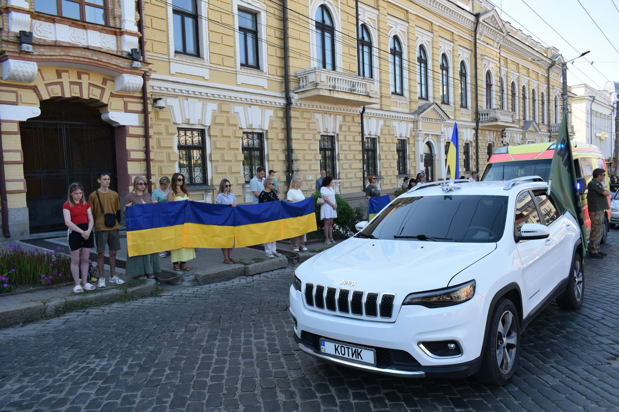 5 серпня 2026 у Кропивницькому поховали молодшого сержанта Сергія Волохова солдата Віталія Костюков