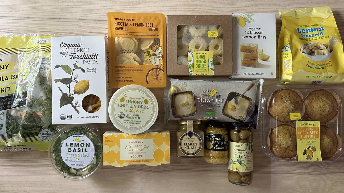 Lemon Frenzy: Ranking Trader Joe's Top Picks