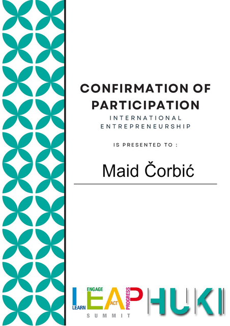 Entrepreneurship-Maid