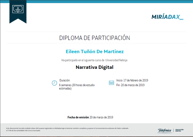 CERTIFICADO