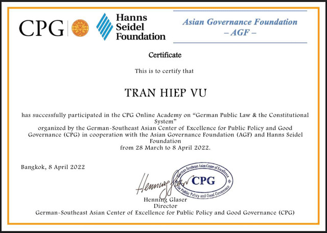 CPG-Certificate