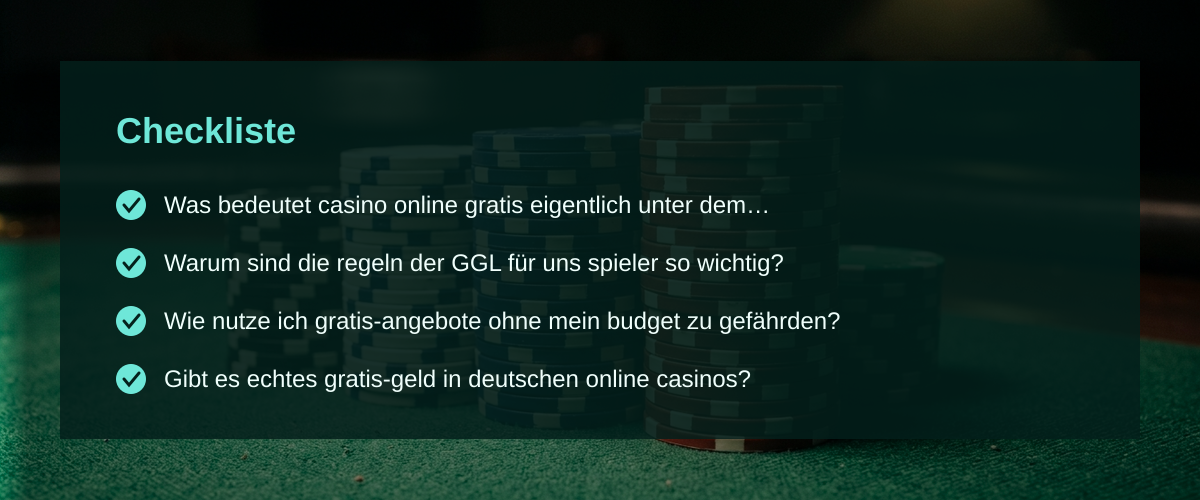 Wie ich die welt von casino online gratis in deutschland heute sehe — Checkliste