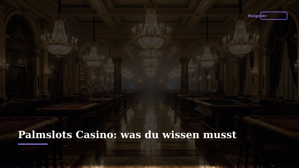 Palmslots Casino: was du wissen musst
