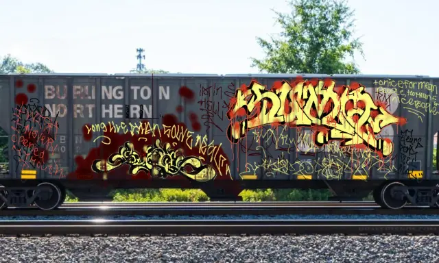 Graffiti artwork by Sumoe