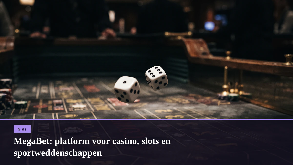 MegaBet: platform voor casino, slots en sportweddenschappen