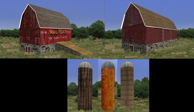 Barns Silos