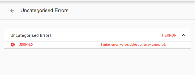 Error