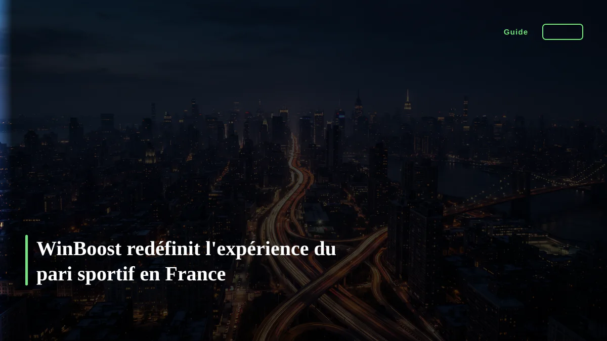 WinBoost redéfinit l'expérience du pari sportif en France