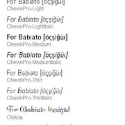 Font-List30