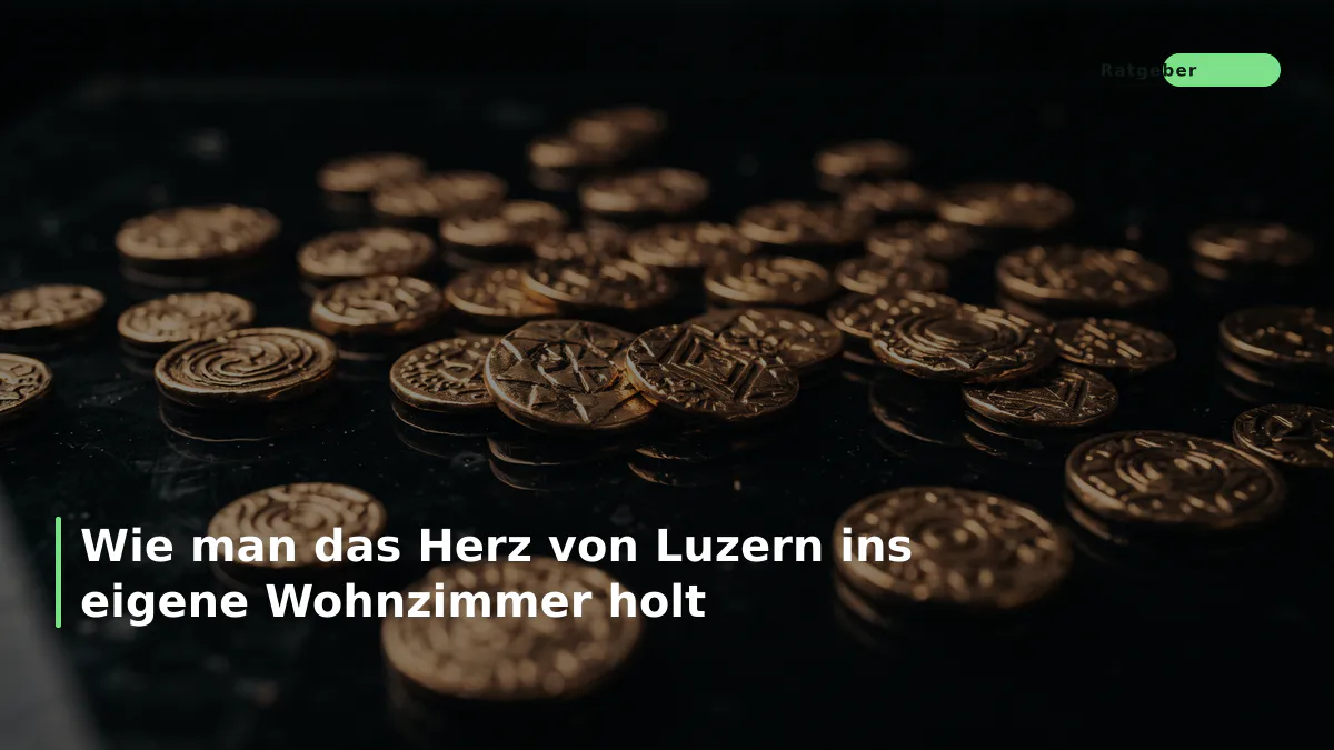 Wie man das Herz von Luzern ins eigene Wohnzimmer holt