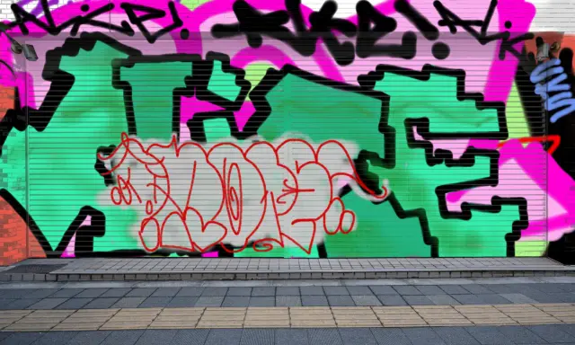Graffiti artwork by emot