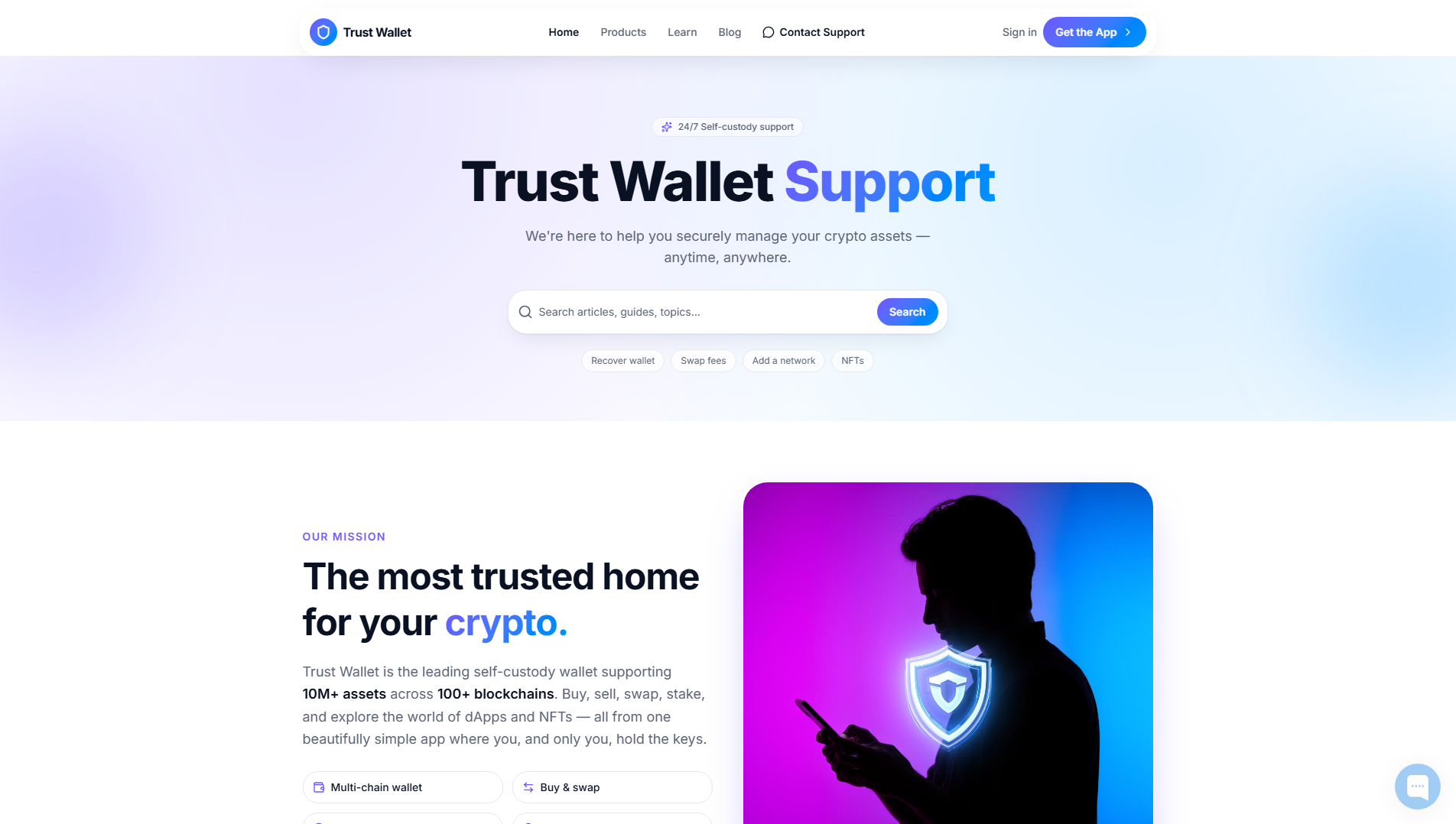 Stored capture of trust-wallet-support.live