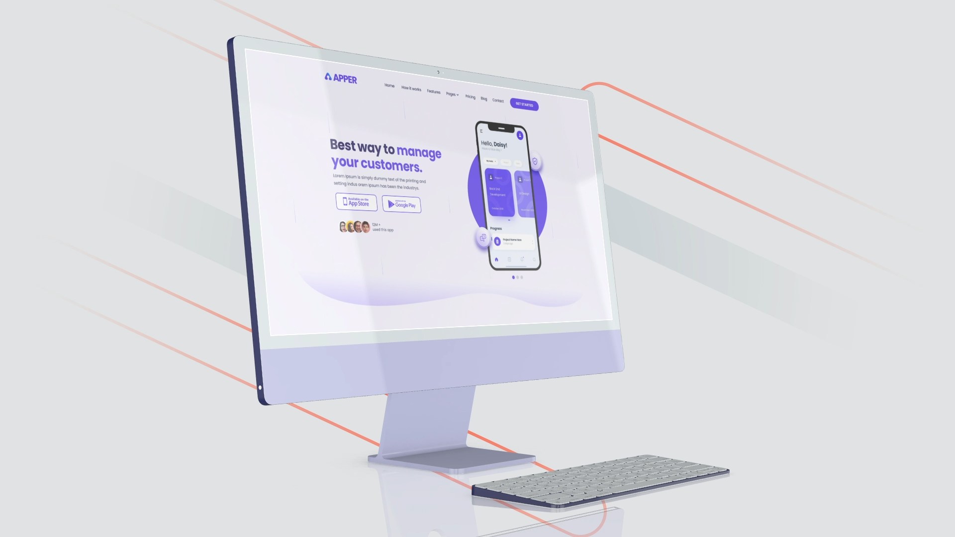 Web Promo Desktop Mockup Web Promo Desktop Mockup