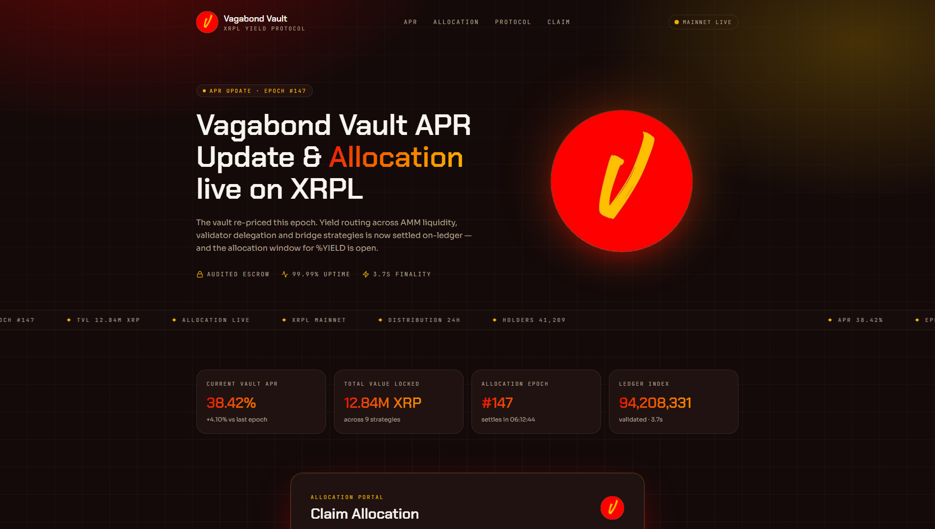 Stored capture of vgbvault.com