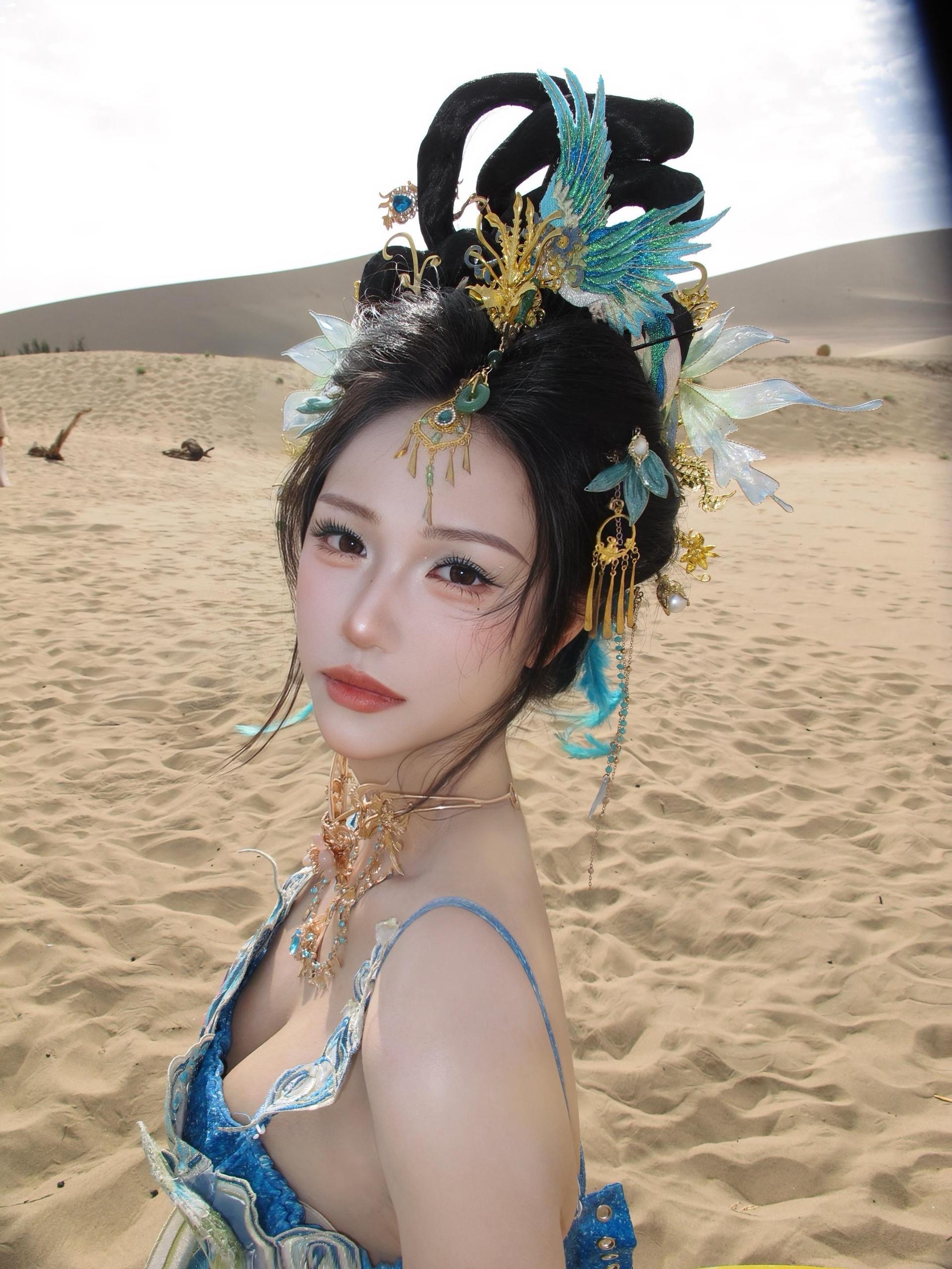 사막중 사진