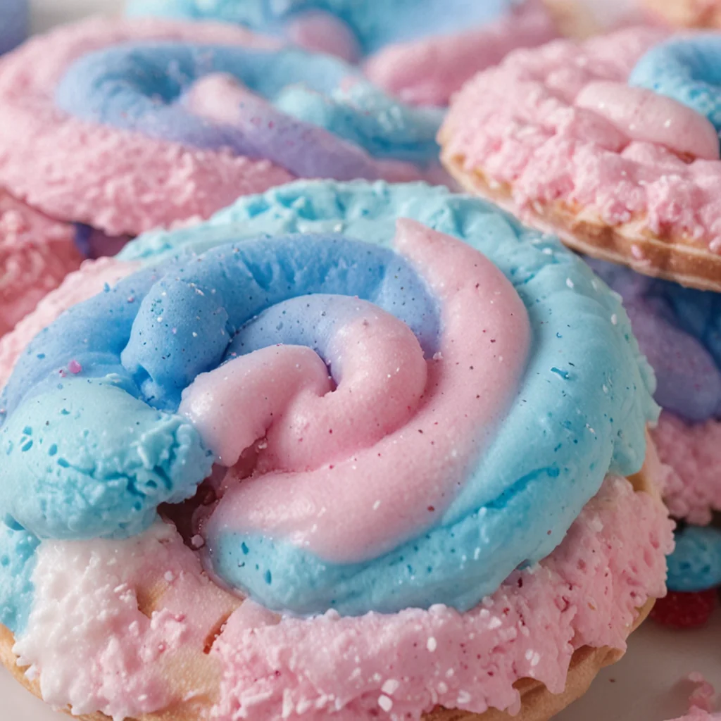 Cotton Candy Cookie Treats