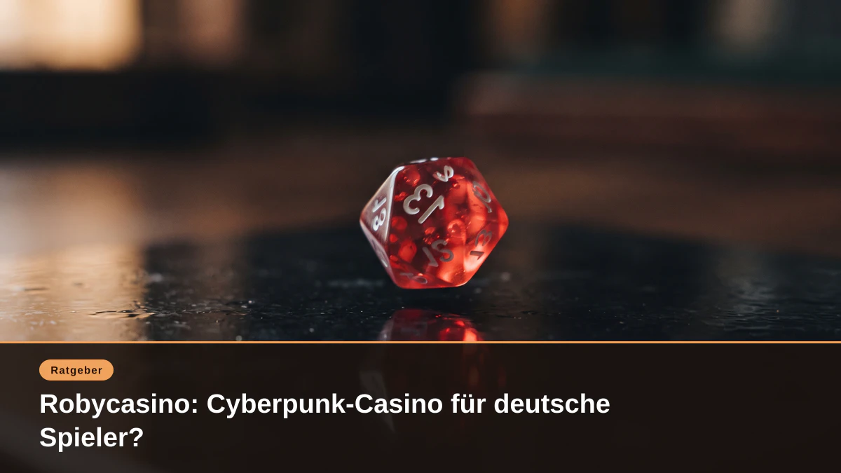 Robycasino: Cyberpunk-Casino für deutsche Spieler?