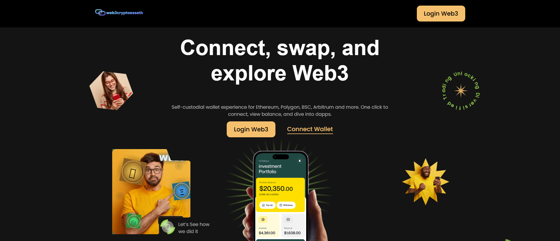 Screenshot of web3ledgerlink.com