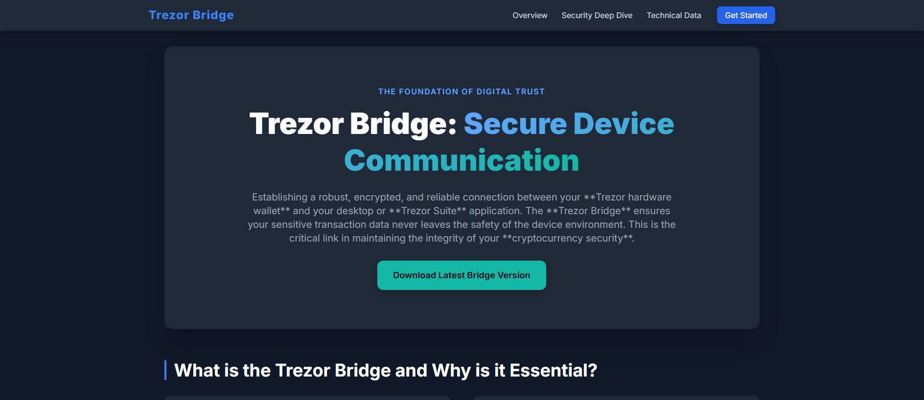 Stored capture of guided-trezor.pages.dev