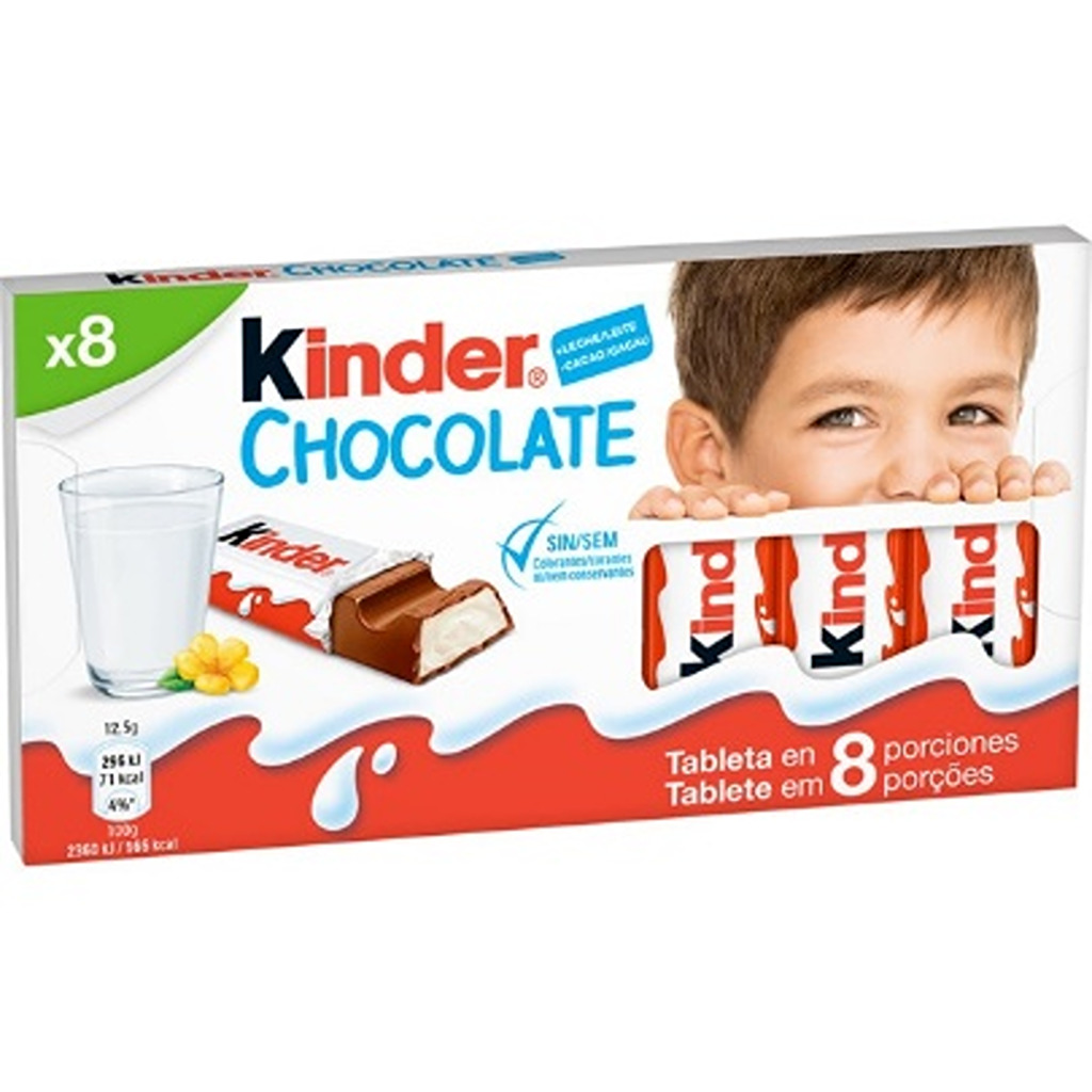Chocolate Kinder x8