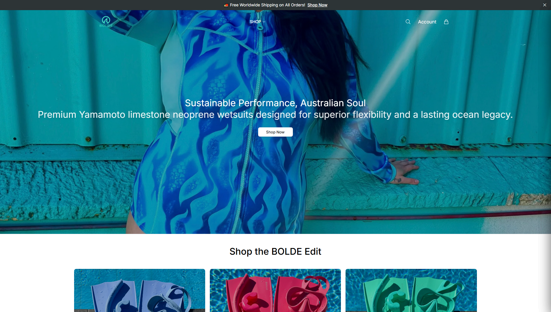 Stored capture of bldewear.shop