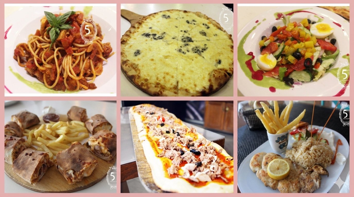Pizzas et Plats Fast Food La 5ème Restaurant El Aouina