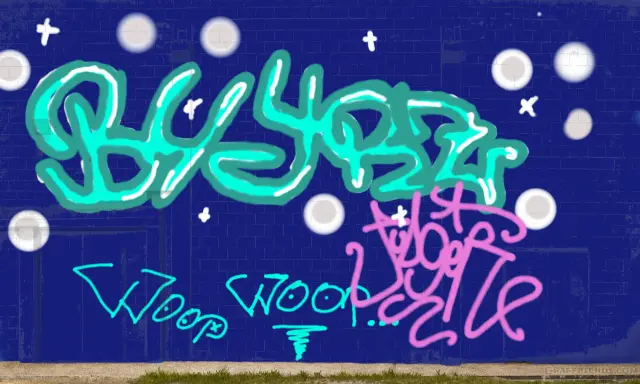 Graffiti artwork by DbDKITM