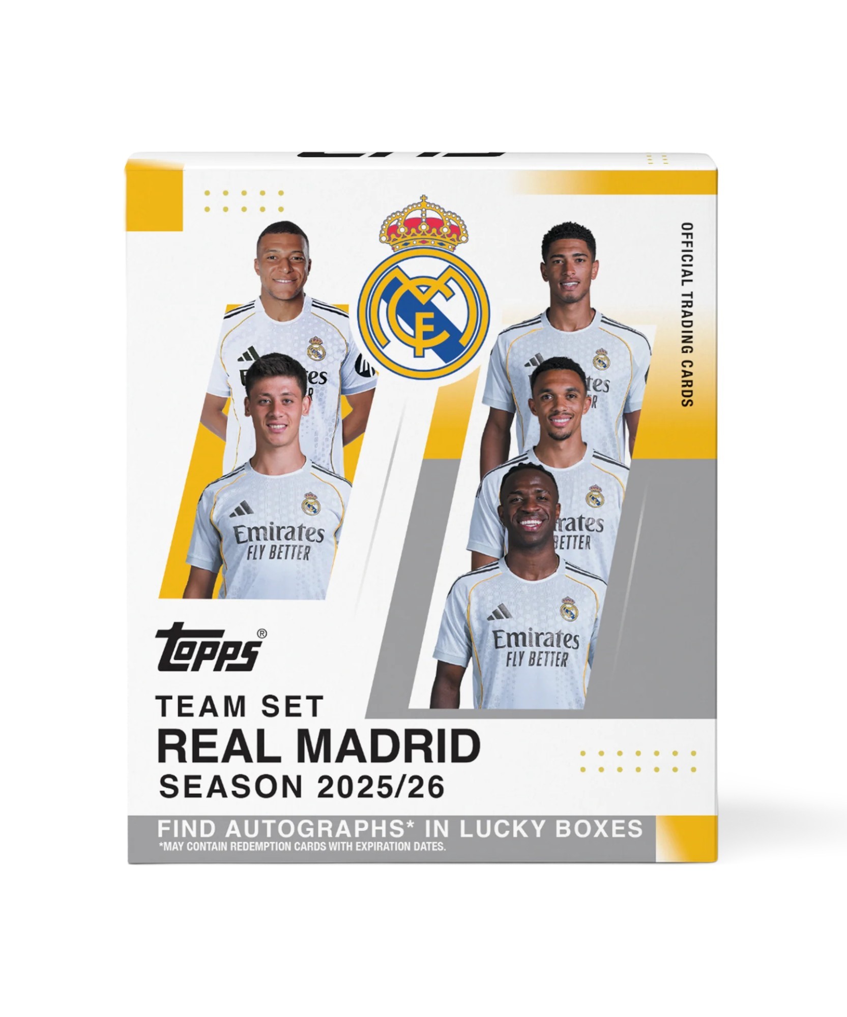 2025-26 Topps Real Madrid Team Set