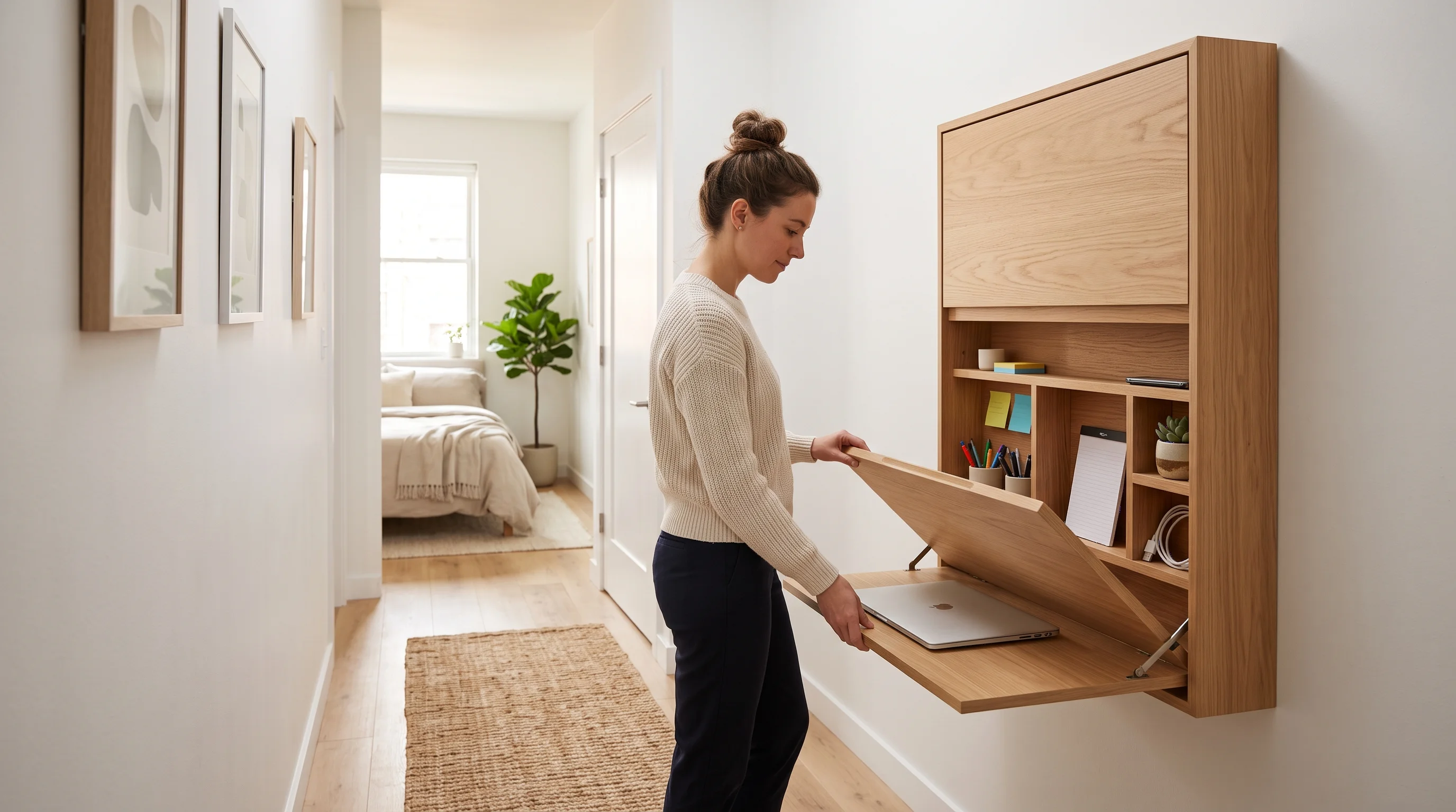 The Floating Murphy Fold-Down Desk
